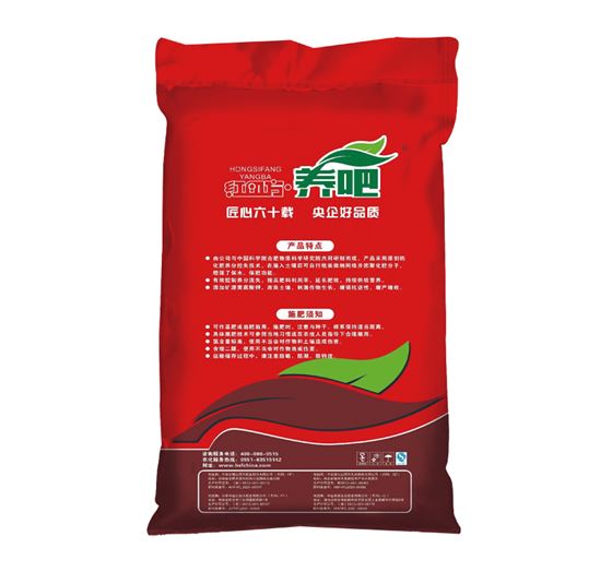 紅四方養吧增效控失肥42%（16-18-8），適用于小麥、玉米、水稻等大田作物