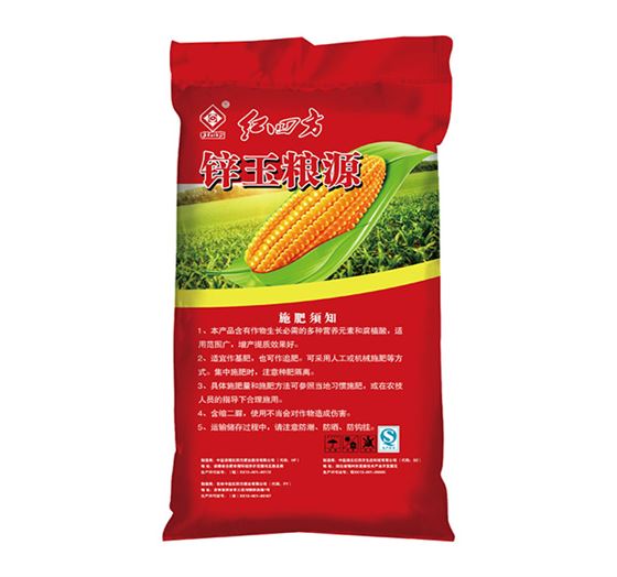 紅四方鋅玉糧源玉米專(zhuān)用肥（+鋅肥+腐植酸）43%（28-7-8）