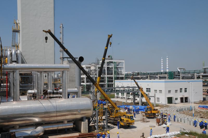 紅四方環(huán)保項目成功投用:熱電脫硫項目開車成功